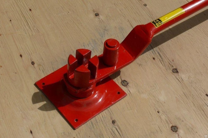 Ручной станок для  гибки арматуры,как сделать своими руками:фото, чертежи.