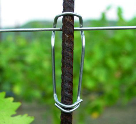 изготовление виноградных кольев из стальной арматуры